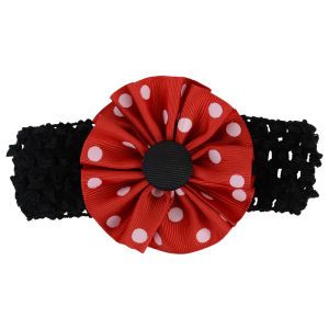 Texas Tech Red Raiders Crocheted Headband with Rosette