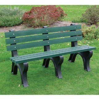 Nex Terra Park Bench 5'  Outdoor Benches  Patio, Lawn & Garden