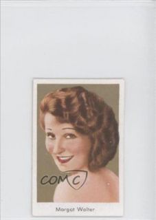 Margot Walter (Trading Card) 1934 Goldfilm Series 2 #342 Entertainment Collectibles