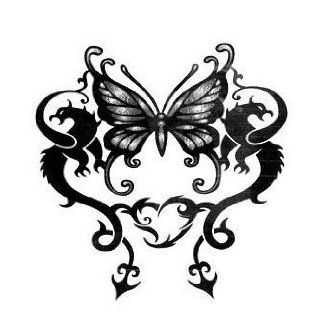 BT0004 Butterfly Temporary Body Skin Tattoo, Safe And Non Toxic, Tatoo  Beauty