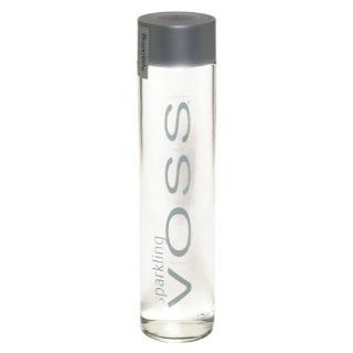 Voss, Water Artesian Sprkl, 27.1 Fluid Ounce (12 Pack)  Bottled Drinking Water  Grocery & Gourmet Food