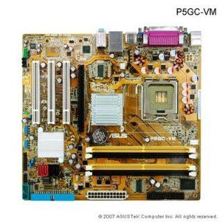 ASUS P5GC VM LGA775 Intel 945GC DDR2 667 Intel GMA 950 IGP mATX Motherboard Electronics