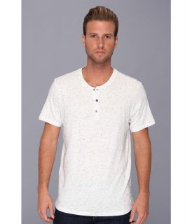 Big Star Brody S/S Henley Mens Short Sleeve Pullover (White)