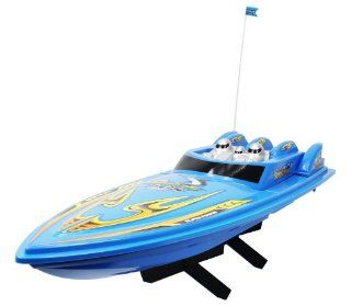 Large High Speed 668 King Cruiser Electric RTR RC Boat Big Remote Control Quality RC Boat Powerful Dual Propellers Perfect for Lakes, Ponds, Rivers, and Pools Toys & Games