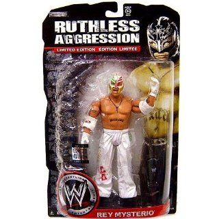 WWE Wrestling Ruthless Aggression Series 38 Limited Edition Action Figure Rey Mysterio (White Mexico Mask and Pants) Toys & Games