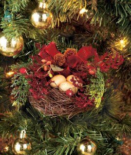 Legend of Christmas Nest, 7x5 Inches Tree Ornament   Bird Nest For A Christmas Tree