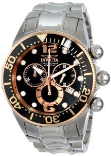 Invicta Men's 14202 Lupah Chronograph Black Dial Stainless Steel Watch Invicta Watches