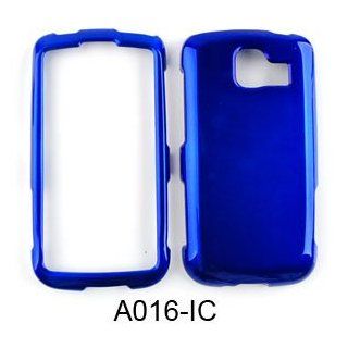 SHINY HARD COVER CASE FOR LG OPTIMUS S U V LS670 BLUE Cell Phones & Accessories
