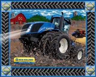New Holland T9 670 Tractor Large 36x44" Panel Fabric