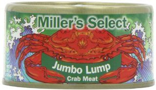 Miller's Select Jumbo Lump Crab Meat, 6.5 Cans (Pack of 12)  Grocery & Gourmet Food