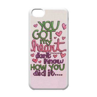 Custom Ariana Grande Cover Case for iPhone 5C W5C 670 Cell Phones & Accessories