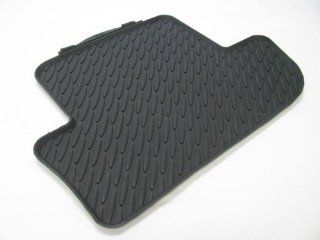 BMW All Weather Rear Rubber Floor Mats 645 650 M6 Coupe & Convertible (2011 onwards)   Black Automotive