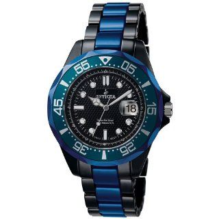 Invicta Men's 4679 Pro Diver Collection Black and Blue Ceramic Watch Invicta Watches