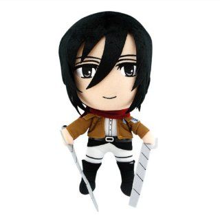 12" Attack on Titan Mikasa Ackerman Stuffed Plush Doll Toys & Games