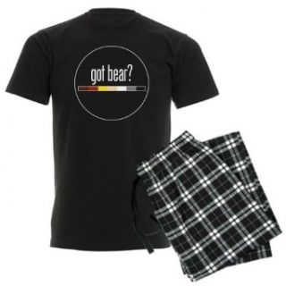 Artsmith, Inc. Men's Dark Pajamas Got Bear Gay Pride Flag Clothing
