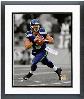 Russell Wilson Seattle Seahawks NFL Spotlight Photo 12.5" x 15.5" Framed   Prints