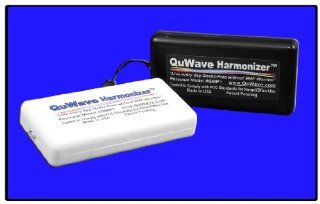 QuWave Personal Harmonizer Scalar Pendant for Superior EMF Protection and Wellbeing. Enhances mental and physical performance and fights stress, illness, and negative energies. Produces a scalar field that protects from external negative forces. (White) H