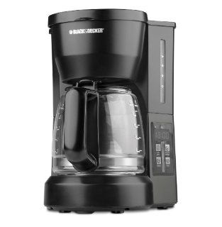 Black & Decker DCM675BF 5 Cup Drip Coffee Programmable Maker with Permanent Filter Kitchen & Dining