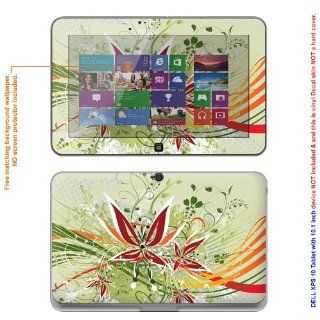 Decalrus   Protective Decal Skin skins Sticker for DELL XPS 10 Tablet with 10.1" screen (IMPORTANT Must view "IDENTIFY" image for correct model) case cover wrap XPS10tab 678 Computers & Accessories