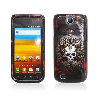 Black Skull Hard Cover Case for Samsung Galaxy Exhibit 4G SGH T679 Cell Phones & Accessories