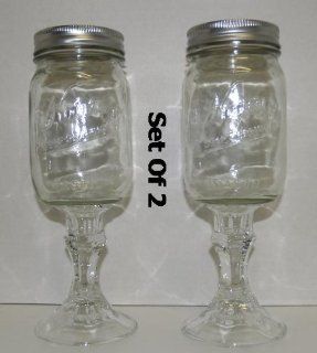 Redneck Wine Glass   Set of 2 Kitchen & Dining