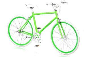 a lee 653 Neon Green frame w/ White parts  Childrens Bicycles  Sports & Outdoors