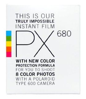 Impossible PRD2441 PX 680 Color Protection Film for 600 Cameras (White)  Photographic Film  Camera & Photo