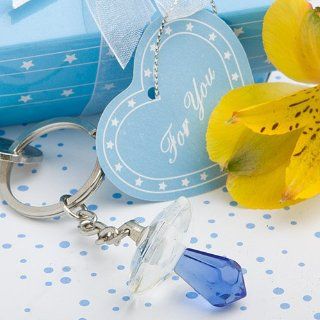 Choice Crystal Collection Pacifier Key Chains   Boy  Baby Shower Party Invitations  Baby