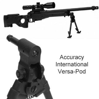 150 682 Versa Pod Bipod Gun Rifle Rest Accuracy International Standard Bench Size 9 to 12 inches and Ski Type Feet  Gun Monopods Bipods And Accessories  Sports & Outdoors