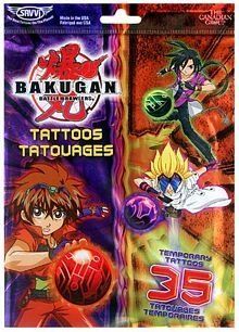 Crazy Bakugan Tattoos Beauty