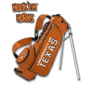 University of Texas Longhorns Go Lite Golf Stand Bag by Datrek   16532  Golf Carry Bags  Sports & Outdoors