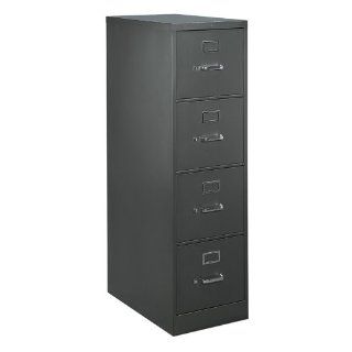 HON 684LP 600 Series 36 Inch by 19 1/4 Inch 4 Drawer Lateral File, Black   Lateral File Cabinets