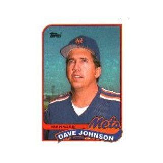 1989 Topps #684 Dave Johnson MG Sports Collectibles