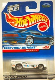 PANOZ GTR 1 * WHITE * 1998 FIRST EDITIONS SERIES #19 of 40 HOT WHEELS Basic Car 164 Scale Series * Collector #657 * Toys & Games