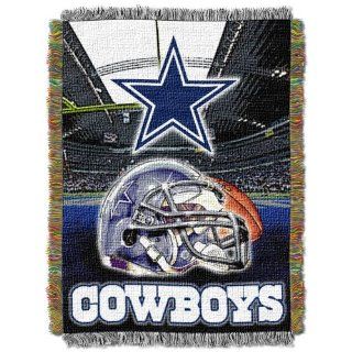 NFL Dallas Cowboys Acrylic Tapestry Throw Blanket  Sports Fan Throw Blankets  Sports & Outdoors