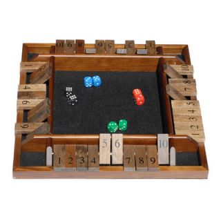 Wood Expressions 4 Player Shut the Box