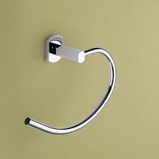 Gedy by Nameeks Edera Towel Ring in Chrome