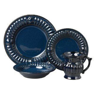 Pfaltzgraff Palladium Blue 32 pc dinnerware set Service for 8 Kitchen & Dining