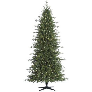 Tori Home 7.5 Green Swiss Pine Artificial Christmas Tree with 450 LED