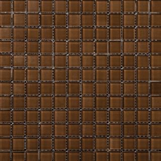Emser Tile Lucente 12 x 12 Glossy Mosaic in Mulberry