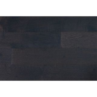 Jasper Stained Semi Gloss 4 1/4 Solid Maple Flooring in Graphite