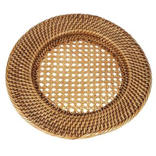 Eco Friendly Lombok Weave Round Charger