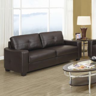 Wildon Home ® Oakwood Leather Sofa