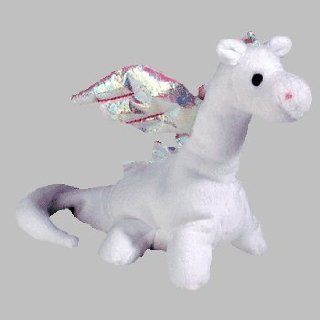 TY Beanie Baby   MAGIC the White Dragon (4th Gen hang tag) Toys & Games