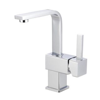 Elements of Design Rio Single Handle Bathroom Faucet with Push Up