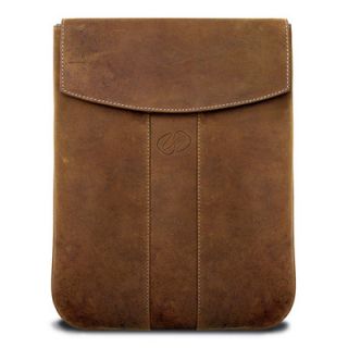 MacCase Premium Leather Vertical iPad Sleeve in Vintage
