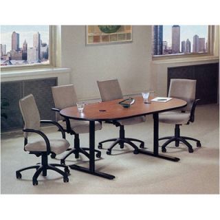Bretford Manufacturing Inc 42 Deep Race Track Conference Table   Two