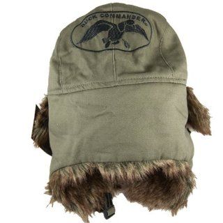 Duck Dynasty Fur Bomber Hat Duck Commander  Hunting Jackets  Sports & Outdoors