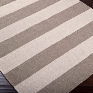 Surya Rug Frontier Gray Striped Rug