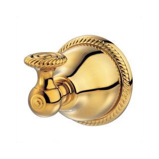 5000 Series Single Robe Hook in Polished Brass